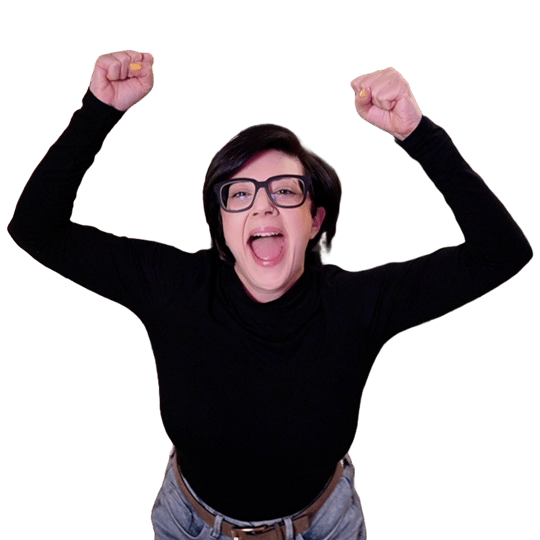 Salma is cheering for you.